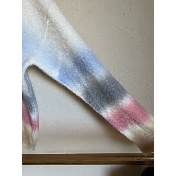 Ces Femme Size L Women's Pullover Rainbow Striped Ultrasoft Sweater Relaxed Fit - Picture 5 of 5